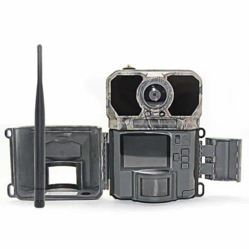 Ausha T10 4G LTE Trail Camera 30MP | Wildlife Camera with No Glow Night Vision, Ultra Fast 0.25s Trigger, App Remote Monitoring view 2
