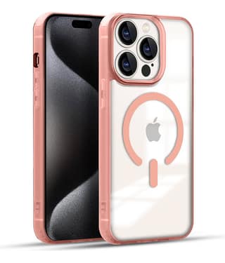 BIG WINGS Shock Proof Case Compatible For Polycarbonate Apple iPhone 15 Pro Max ( Pack of 1 )