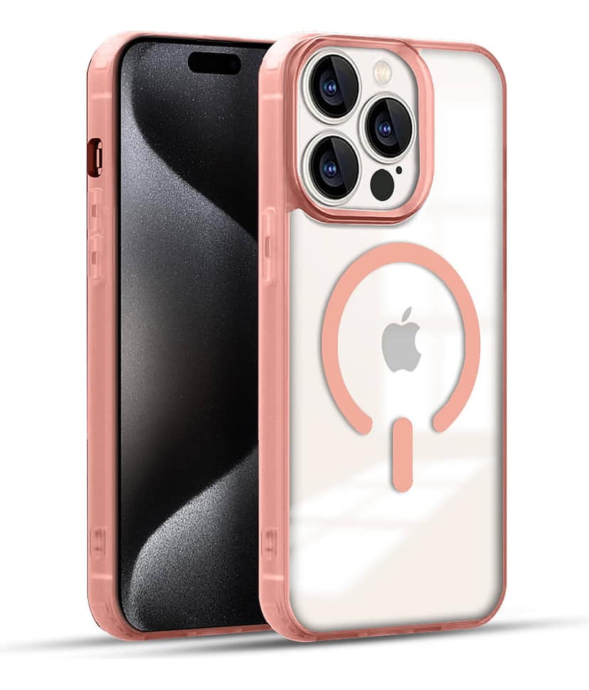 BIG WINGS Shock Proof Case Compatible For Polycarbonate Apple iPhone 15 Pro Max ( Pack of 1 )