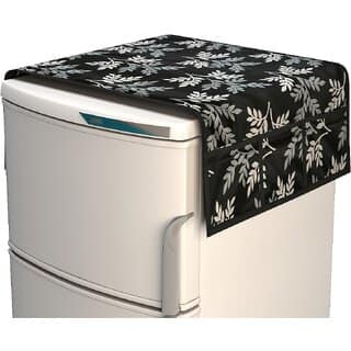 REVEXO Polyester Floral Pattern Fridge Covers view 2