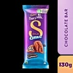 Cadbury Dairy Milk Silk Oreo Chocolate Bar, 130 G