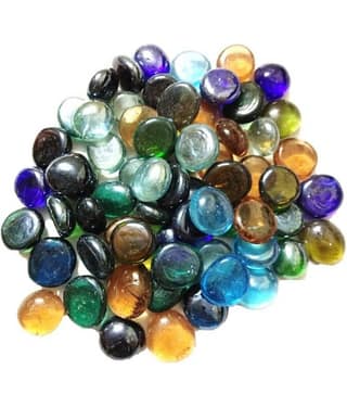 VANNEF Glass Pebbles