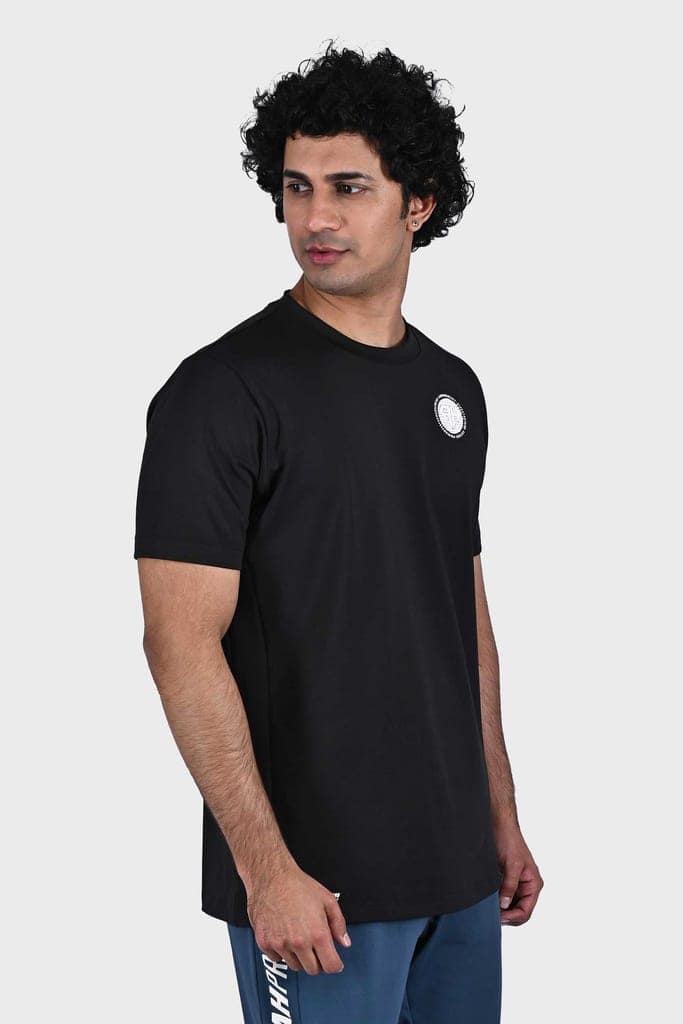 Black AH Pro Crew Neck view 4