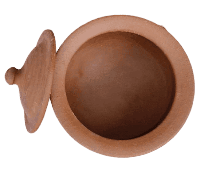 Terracotta Biryani Cooking Pot (Cook up to 2 KGs) view 2