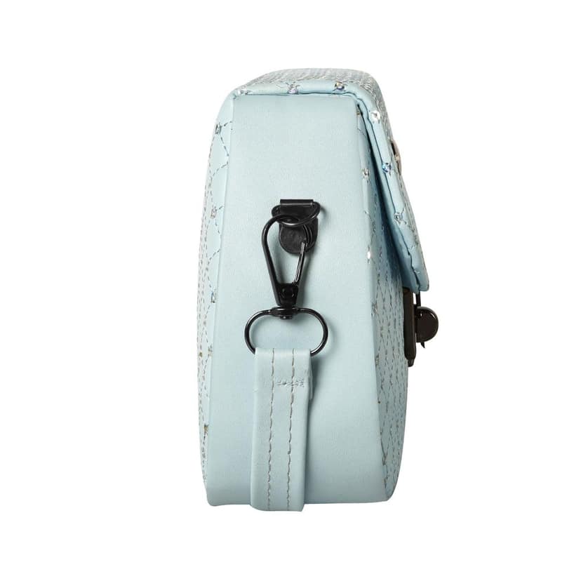 LOREM Faux Leather Handbag for Women � Turnlock Closure, Adjustable Shoulder Strap, Stylish & Compact, 1.35L Capacity view 9