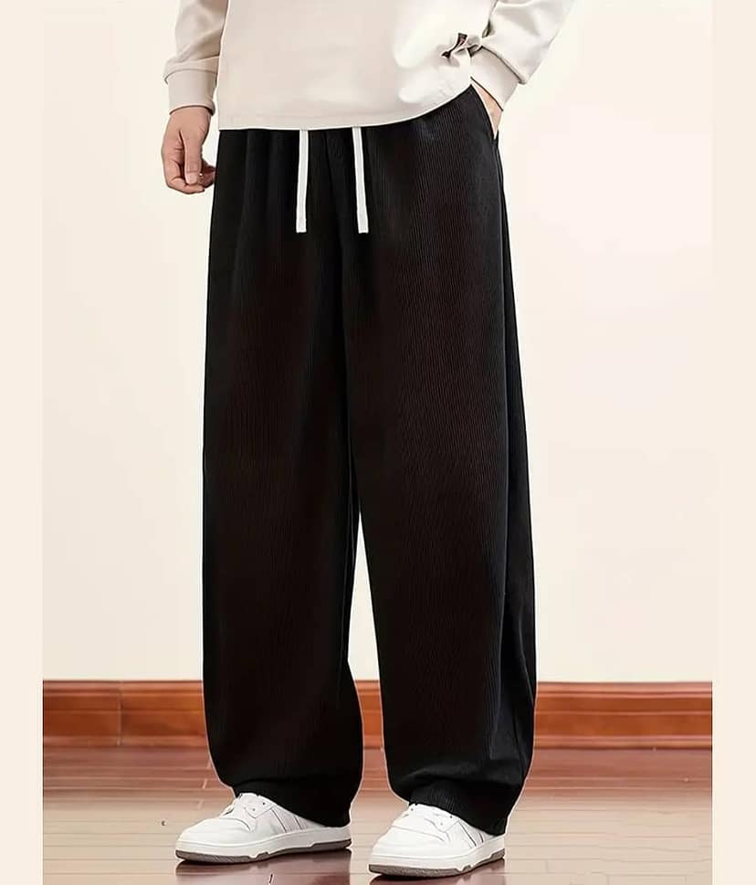 Deslizar Black Polyester Blend Men's Trackpants ( Pack of 1 )