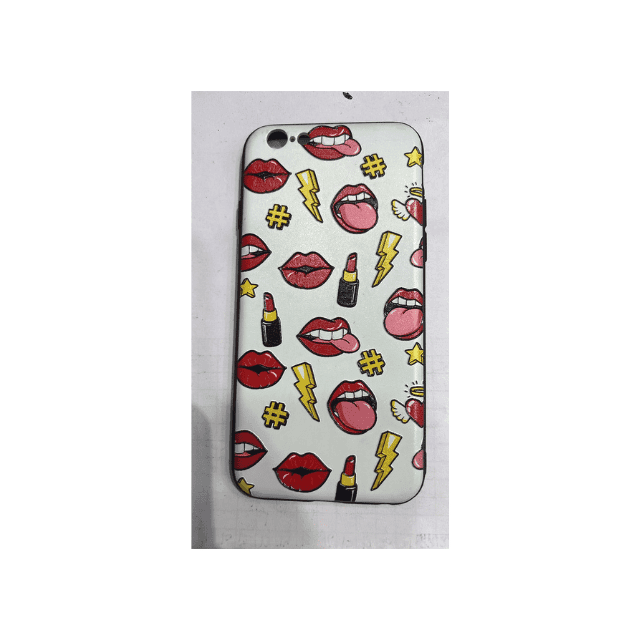 Back Cover for IPhone 6 (Multicolor, Grip Case, Silicon, Pack of: 1)
