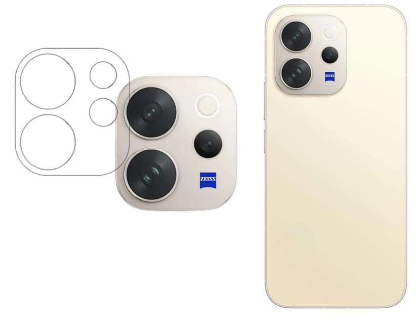 ISAAK Back Camera Lens Protector compatible for Vivo V70 5G (Pack of 1)
