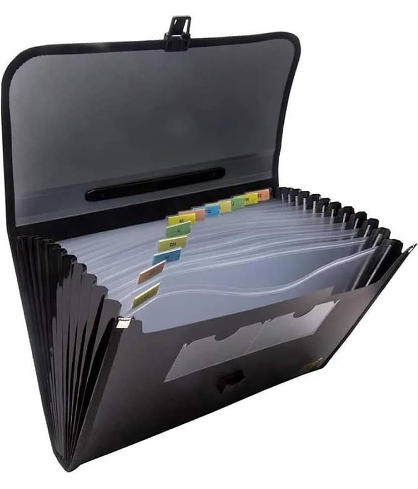 RAVARIYA GRAPHIC - Assorted/Multicolour Button Folder ( Pack of 1 ) view 2