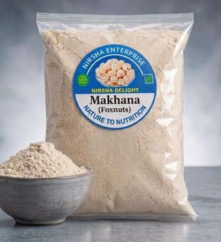 Makhana Powder (250g) | 100% Natural Foxnuts | Healthy Baking & Cooking