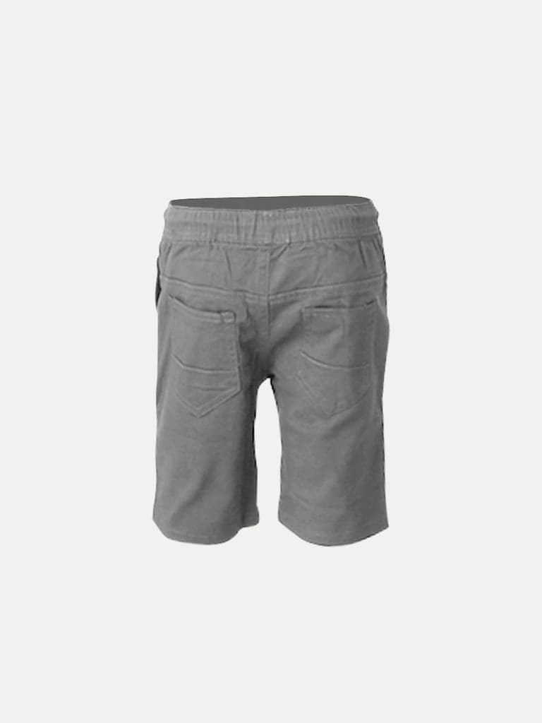 Boys Light Grey Chino Shorts view 4