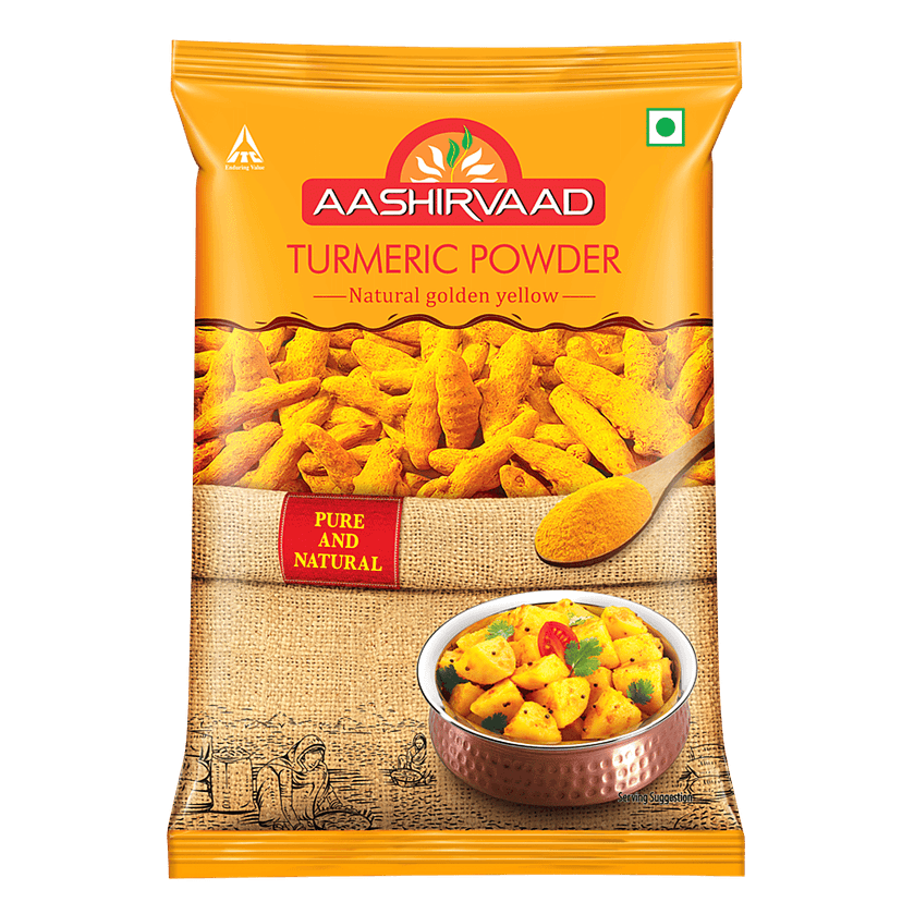 Aashirvaad Turmeric Powder/Arisina Pudi, 200 G view 2