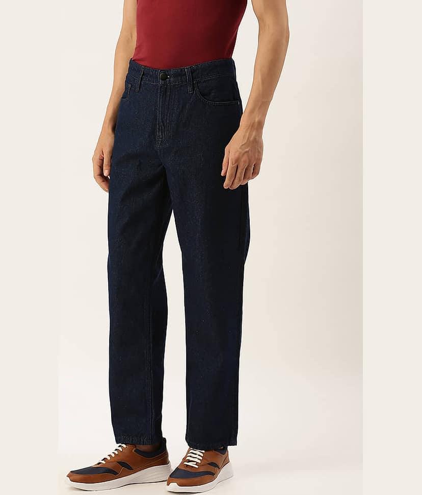 Bene Kleed Men Pure Cotton Relaxed Fit Jeans view 2