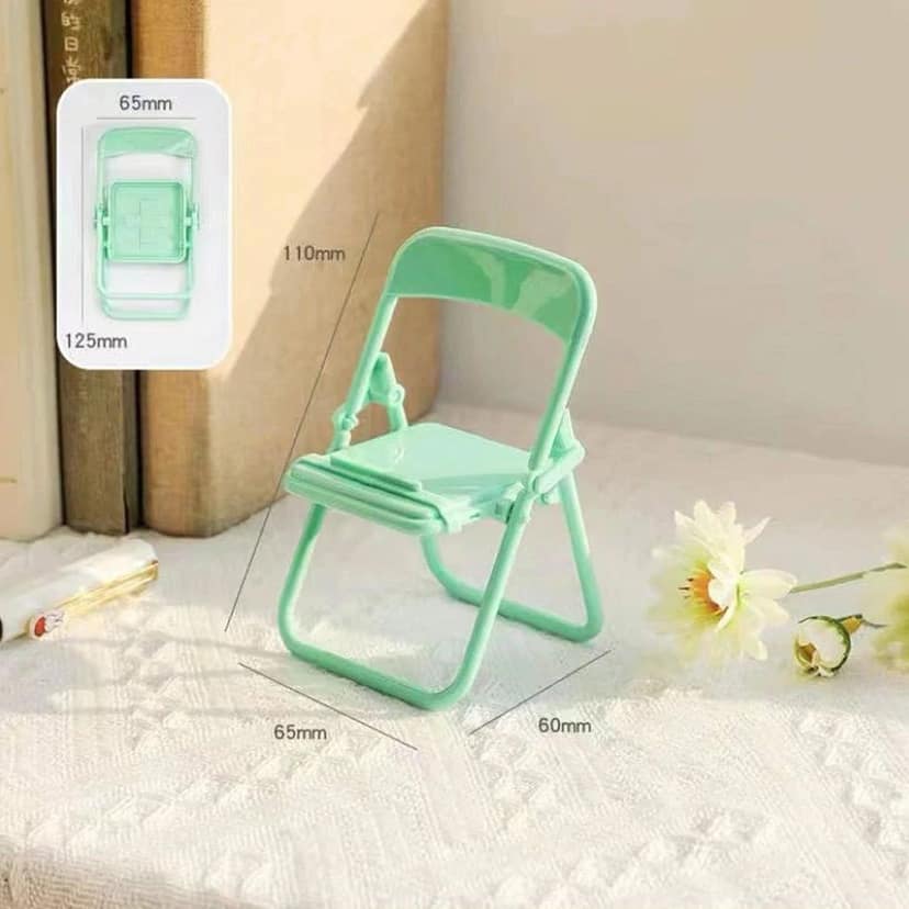 1 Pc Chair Stand With Box As A Mobile Stand For Holding And Supporting Mobile Phones Easily. view 3