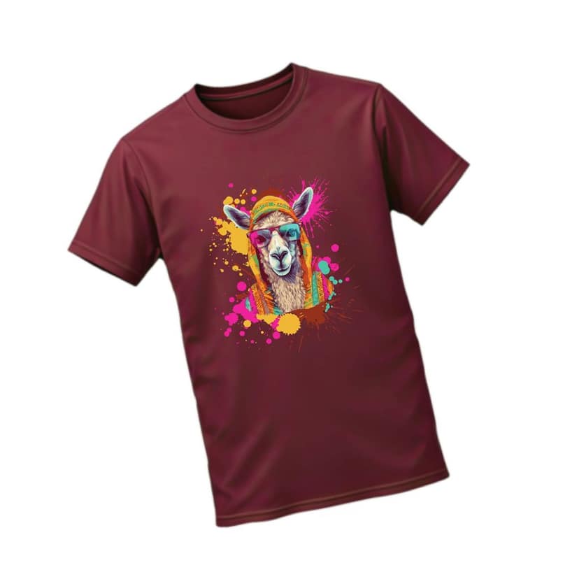 Trishoolin SSHAYU Printed T-Shirt | Design 10200MB | Regular Fit | Crew Neck / Round Neck Half Sleeve | Pack of 1 view 2
