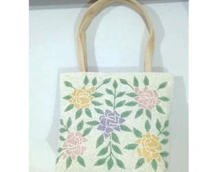 Beaded Work Bag (Model - 2)
