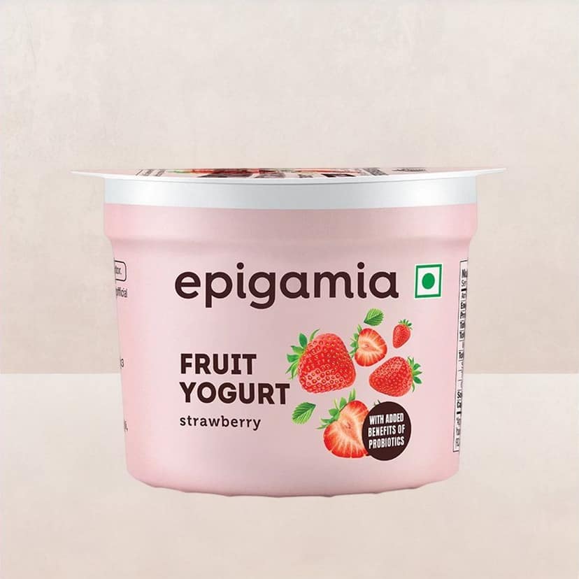 Epigamia Fruit Yogurt- Strawberry