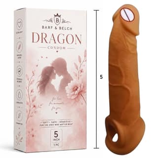Scenturs Dragon Series Premium Silicone Protection 5 Inch Pack of 1