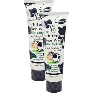 YC Whitening Milk Face Wash - Pack Of 2 (100ml)