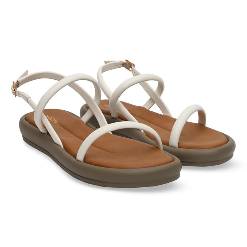 White Women Casual Flats view 2