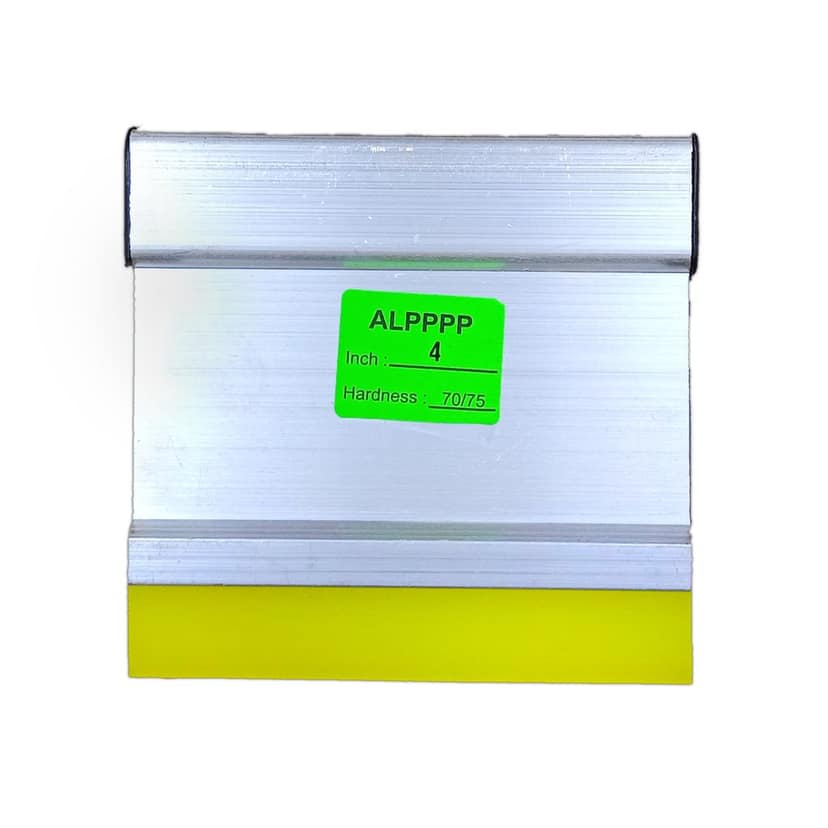 MrKrafts 4 Inch Aluminium Squeegee Blade for Screen Printing