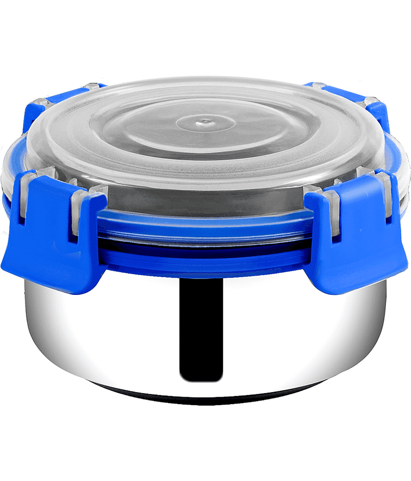 BOWLMAN Lock N Lock Stainless Steel Lunch Box 2 - Container ( Pack of 1 ) view 2