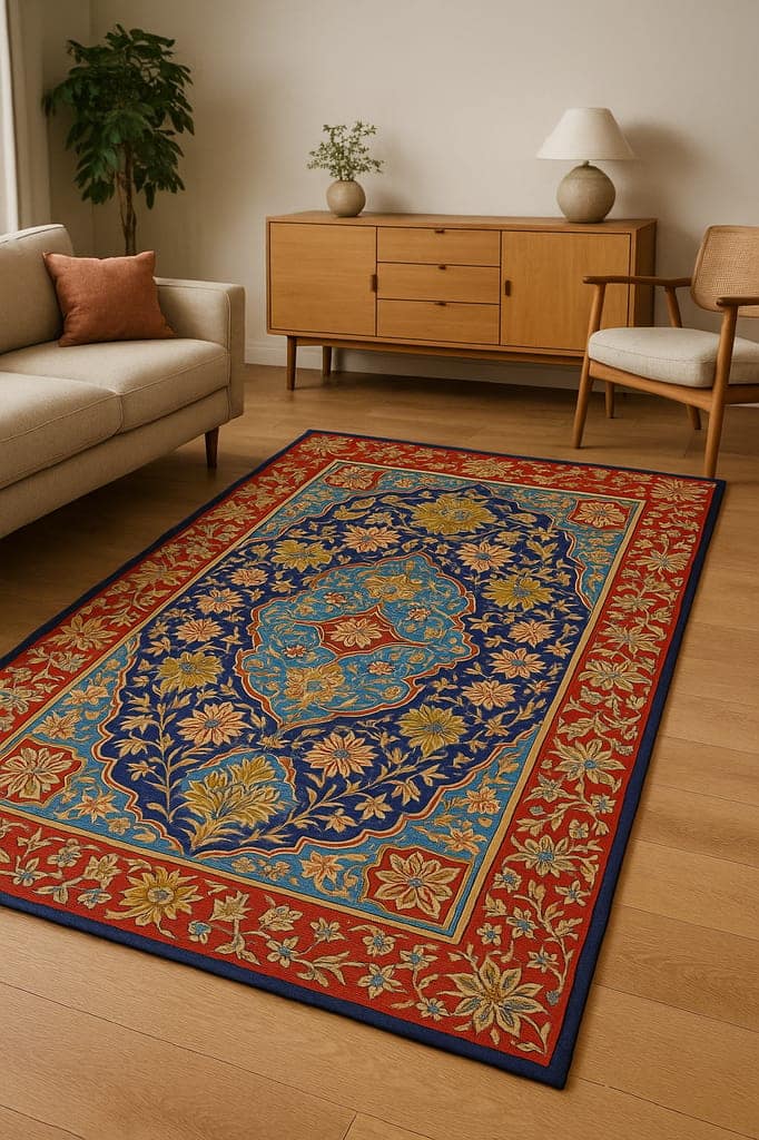 Persian Floral Area Rug view 2