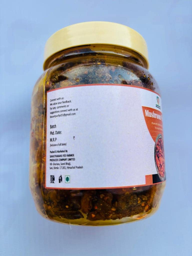 Mushroom pickle view 3