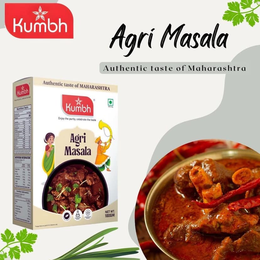 Kumbh Agri Masala 100 Gm/Chicken Masala view 4