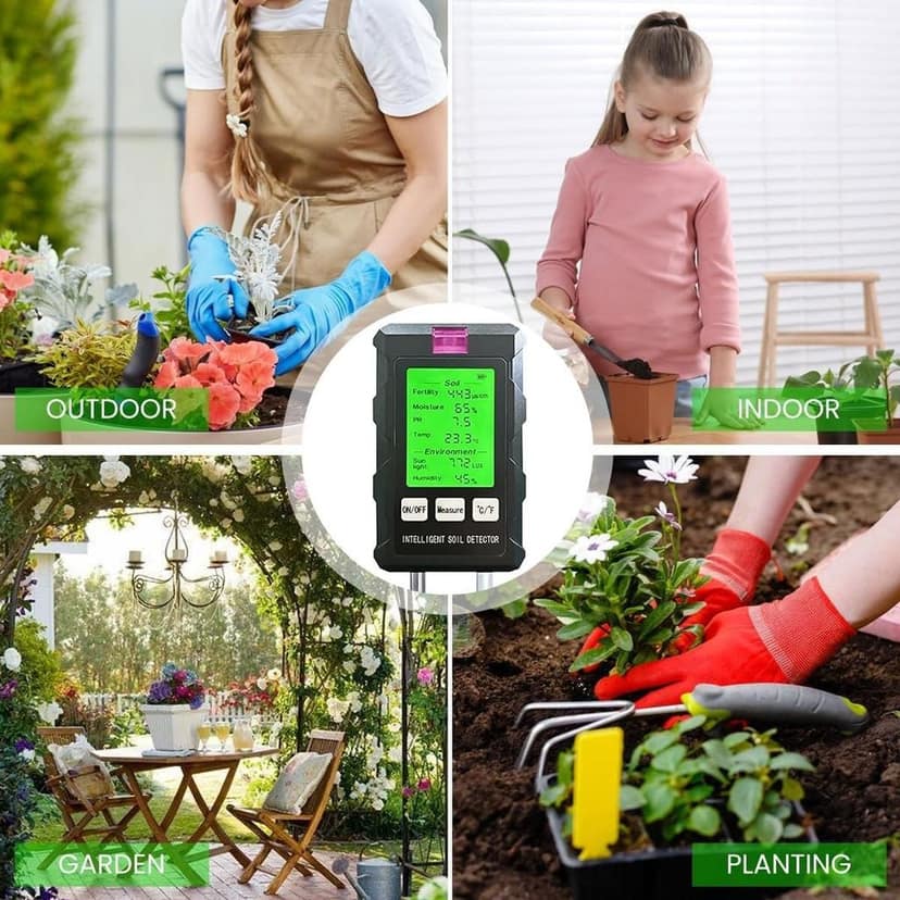 6 in 1 Soil Meter view 3