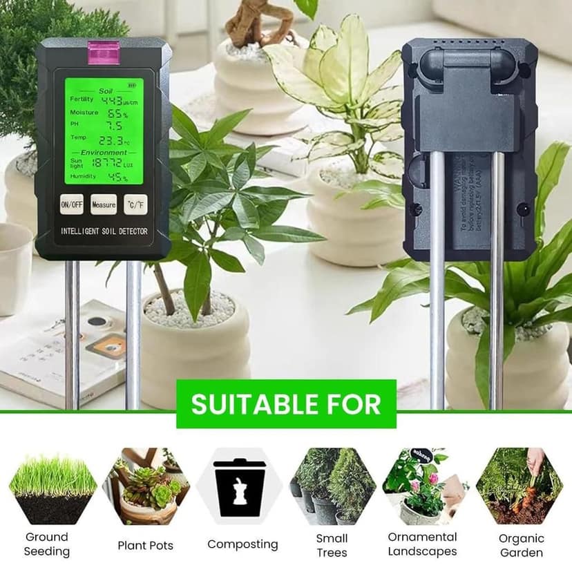 6 in 1 Soil Meter view 4