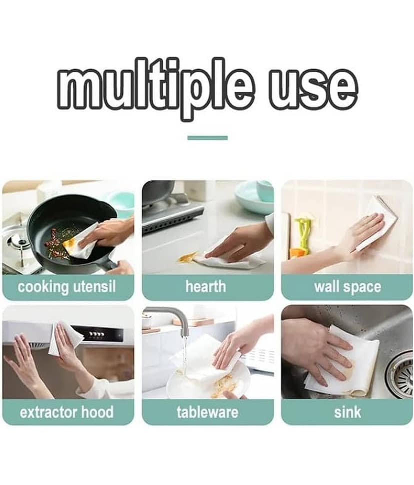 kitchen wipes 80 pcs kitchen wipes kitchen wipes for cleaning rumal Strong Decontamination Kitchen Wipes view 2