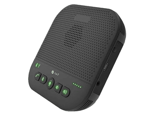 A&T AIR 100 Portable Bluetooth Conference Speakerphone with Mic & Volume Controls view 2