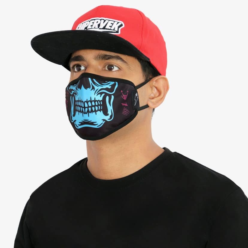 Skuller Face Mask view 4