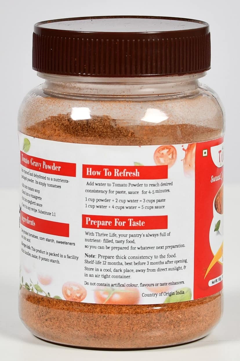 Natural Dried Tangy Tomato Gravy Powder view 4