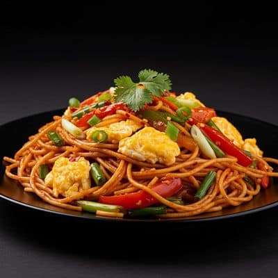 Schezwan Egg Noodles