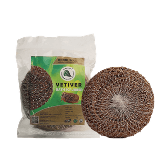 Vetiver Scrubber – Exfoliate with Earth’s Essence