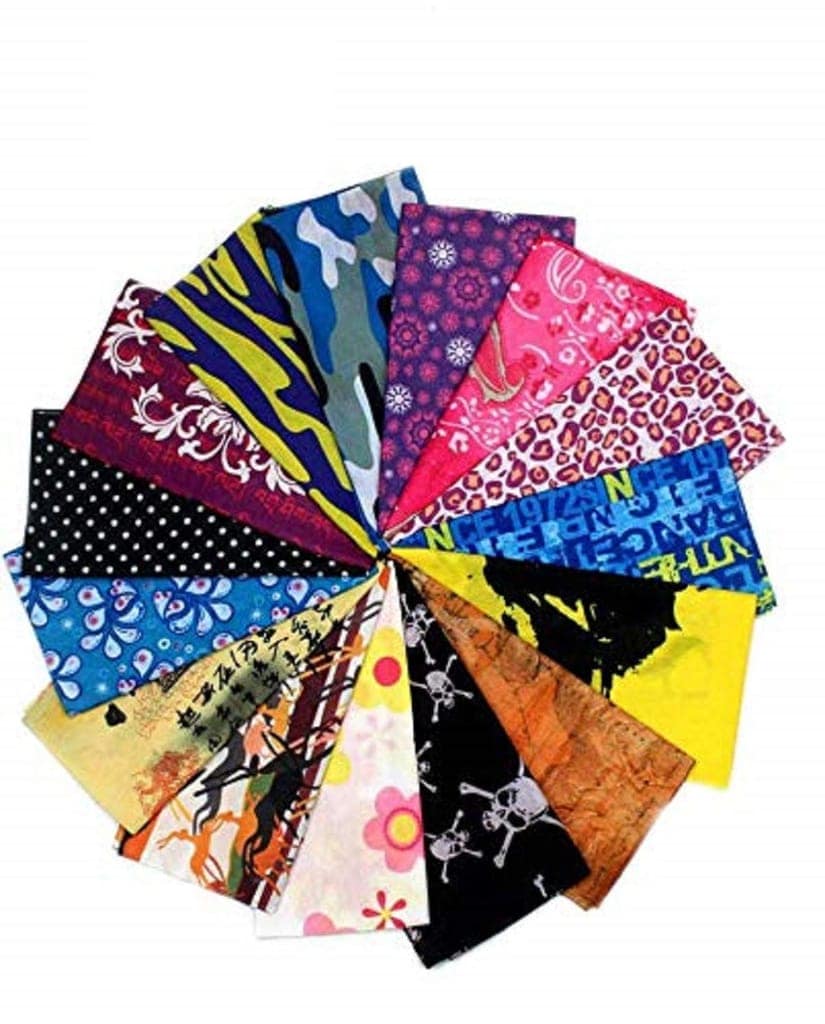 Multifunctional Unisex Neck Gaiter Headband for Dust & Sun Protection Headwear (Multicolor) view 5