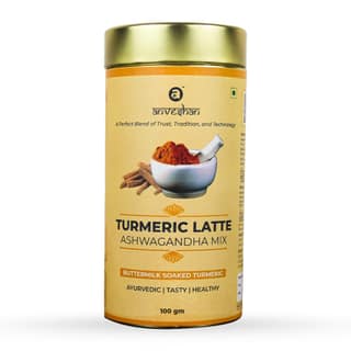 Anveshan Ashwagandha Mix Turmeric Latte - 100g