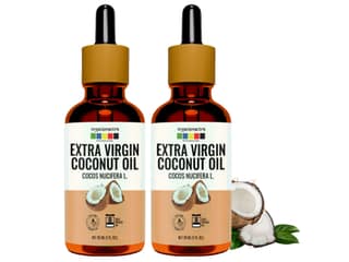 Organix Mantra Extra Virgin Coconut Oil, Cold Pressed Organic Oil ( Pack Of 2) - 60 Millilitre