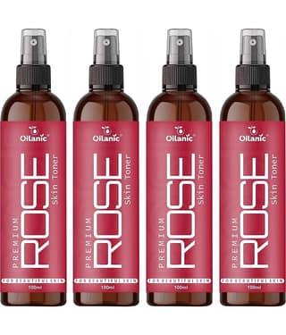 Oilanic Rose Skin Tonic 400 mL Pack of 4