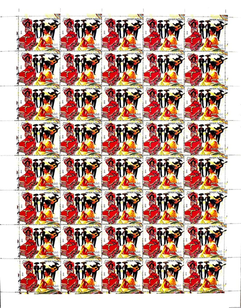 Shobhaphila's Full sheet Stamps 2010 (a) (2 NO.S)
