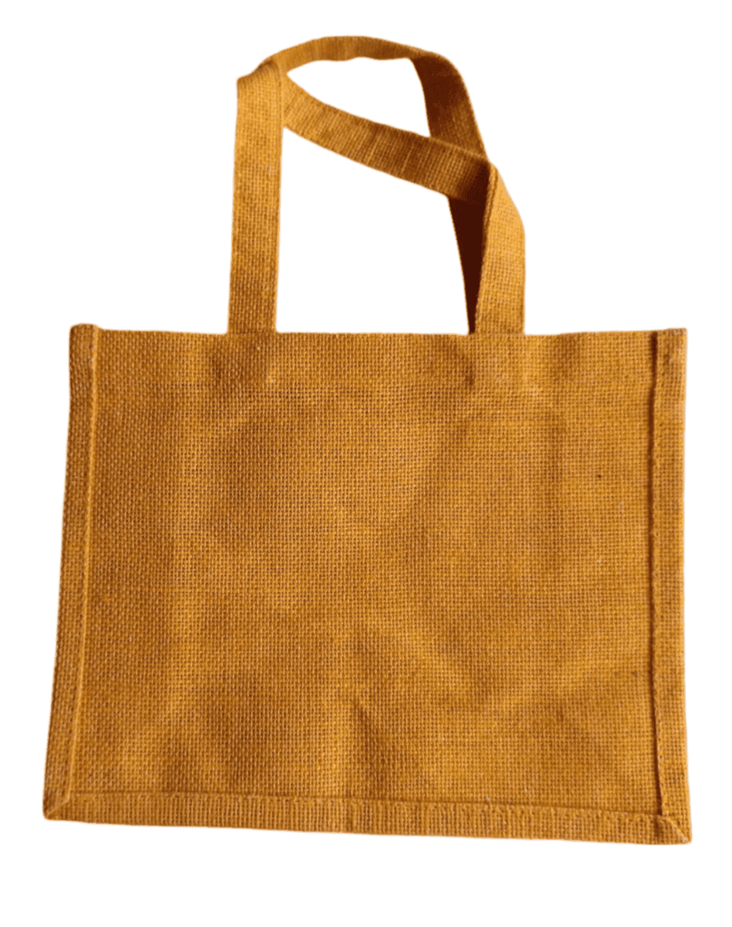 Jute Bag For Gifting Purpose (Yellow) view 2