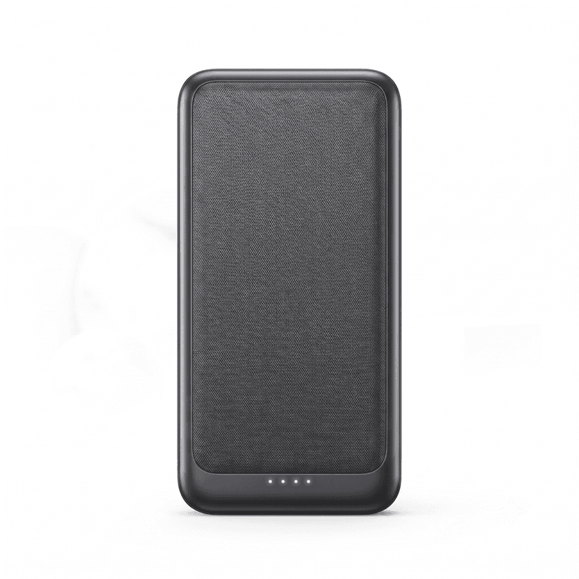 AMYTEL 10000 MAH 18 W Compact Pocket Size Power Bank (Black, Lithium Polymer, Power Delivery 2.0 for Mobile, Smartwatch, Earbuds, Speaker, Tablet, Trimmer)