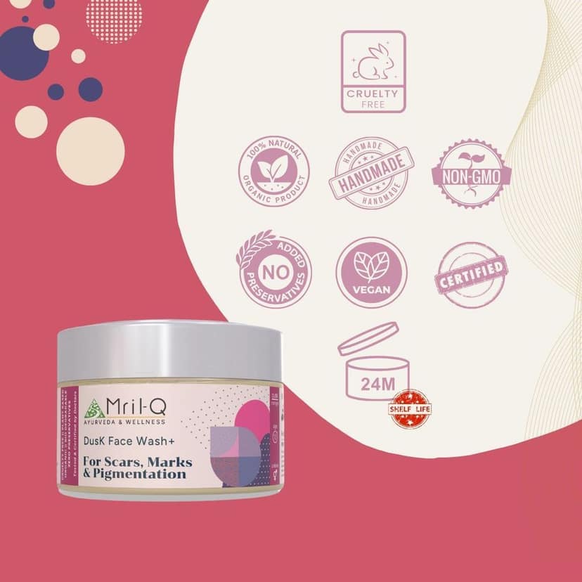 MrilQ Dusk Face Wash Plus | Scars, Marks & Pigmentation | Severe Acne | Oily, Sensitive, Combination Skin view 7