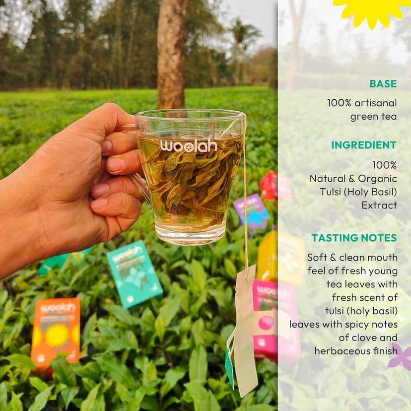 GREEN TEA TULSI view 4