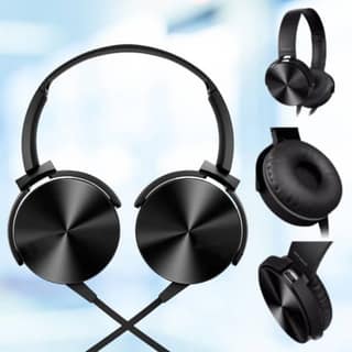 Premium Wired Headphones for Music, Stereo Sound Headset with Comfortable Design for Mobile, Laptop, Computer and Daily Use