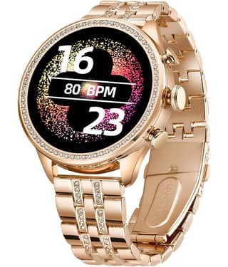 VENKAT ZONE IPS BT Calling Upto 1-2 days Smart Watch Gold
