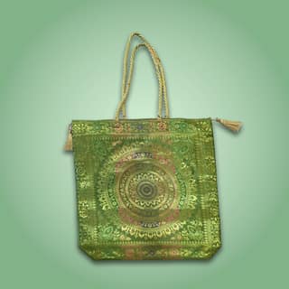 Motif Design Banarasi Bag