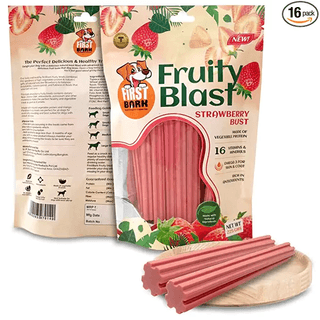 First Bark Fruity Blast (225 Gms) Strawberry